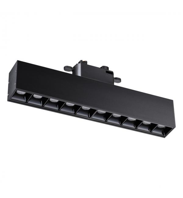 358857 PORT NT22 272 черный Светильник трековый однофазный трехжильный IP20 LED 4000K 16W 220V ITER
