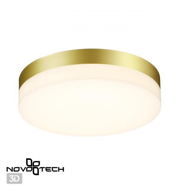 358884 STREET NT22 782 золото Светильник ландшафтный светодиодный IP54 LED 4000К 18W 220V OPAL