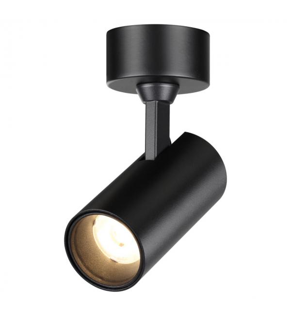 359228 OVER NT23 374 черный Светильник накладной светодиодный IP20 LED 15W 220V 1440Лм 3000К SELENE