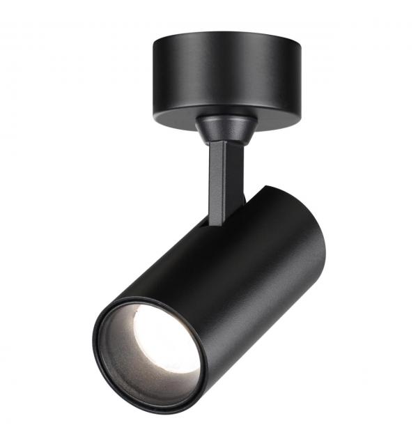 359230 OVER NT23 374 черный Светильник накладной светодиодный IP20 LED 15W 220V 1440Лм 4000К SELENE
