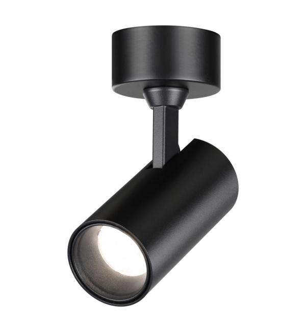 359230 OVER NT23 374 черный Светильник накладной светодиодный IP20 LED 15W 220V 1440Лм 4000К SELENE