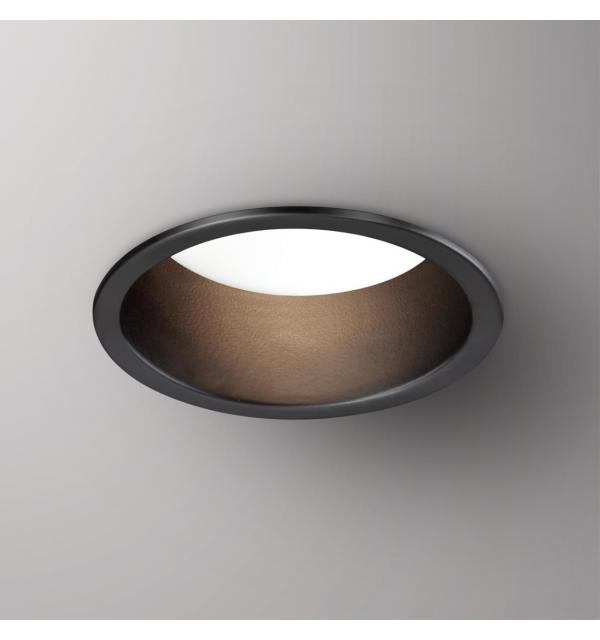 359233 SPOT NT23 536 черный Светильник встраиваемый светодиодный IP20 LED 6W 220V 360Лм 3000К TRAN
