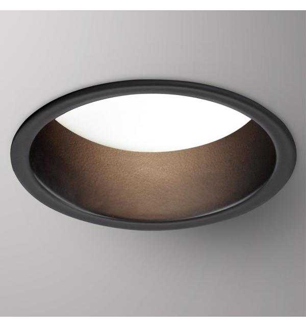 359237 SPOT NT23 536 черный Светильник встраиваемый светодиодный IP20 LED 12W 220V 840Лм 3000К TRAN