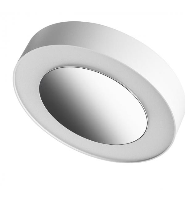 359276 OVER NT23 280 белый Светильник накладной светодиодный IP20 LED 18W 85-265V 1350Лм 3000К MIRROR