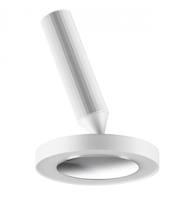 359278 OVER NT23 280 белый Светильник накладной светодиодный IP20 LED 18W 85-265V 1350Лм 3000К MIRROR