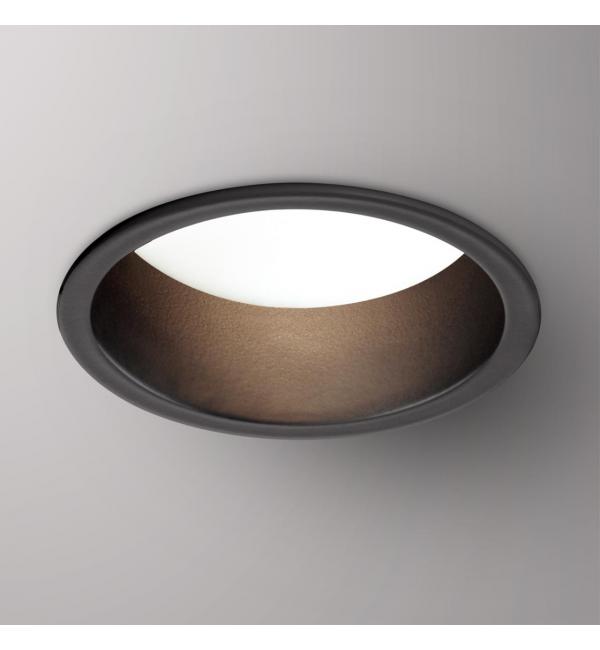 358900 SPOT NT22 536 черный Светильник встраиваемый светодиодный IP20 LED 4000К 9W 220V TRAN