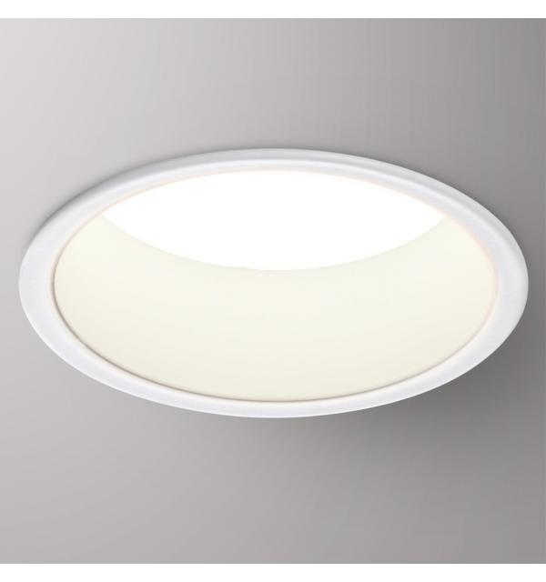 358901 SPOT NT22 536 белый Светильник встраиваемый светодиодный IP20 LED 4000К 12W 220V TRAN