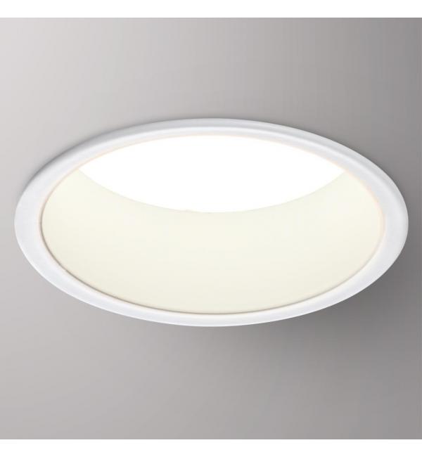 358901 SPOT NT22 536 белый Светильник встраиваемый светодиодный IP20 LED 4000К 12W 220V TRAN