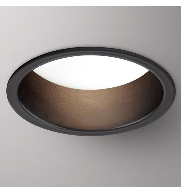 358902 SPOT NT22 536 черный Светильник встраиваемый светодиодный IP20 LED 4000К 12W 220V TRAN