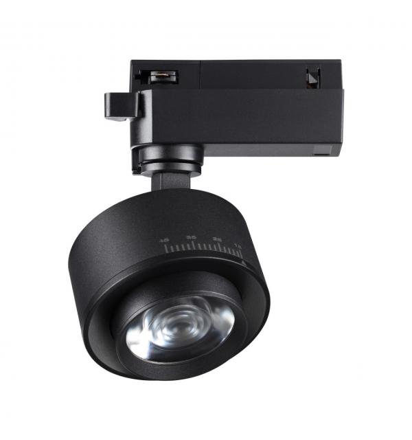 358942 PORT NT22 218 черный Светильник трековый однофазный трехжильный IP20 LED 4000К 15W 220V EDDY