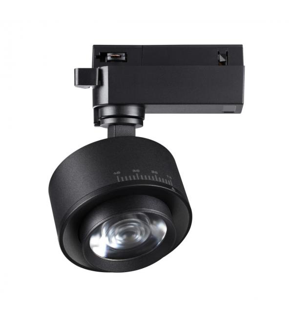 358942 PORT NT22 218 черный Светильник трековый однофазный трехжильный IP20 LED 4000К 15W 220V EDDY