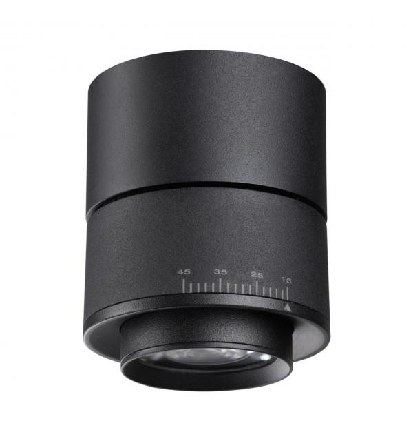 358946 OVER NT22 418 черный Светильник накладной светодиодный IP20 LED 4000К 18W 220V EDDY