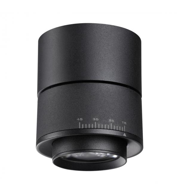 358946 OVER NT22 418 черный Светильник накладной светодиодный IP20 LED 4000К 18W 220V EDDY