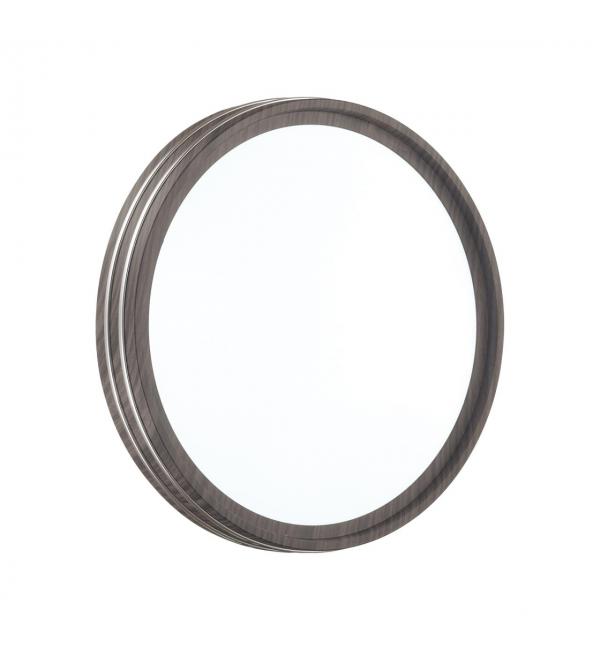 7604/CL PALE SN 124 Светильник пластик/белый/венге/хром LED 30Вт 4000К D280 IP43 TROSTO