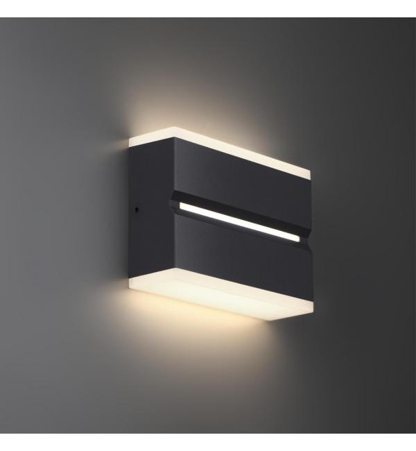 359196 STREET NT23 710 черный Светильник ландшафтный светодиодный IP54 LED 12W 220-240V 4000K 720Лм STRAIT