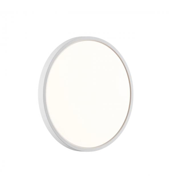 7659/24L MITRA LED SN 551 Светильник пластик/белый LED 24Вт 3000/4000K D300 IP40 ALFA WHITE