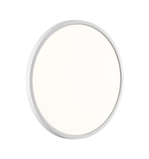 7659/32L MITRA LED SN 551 Светильник пластик/белый LED 32Вт 3000/4000K D400 IP40 ALFA WHITE