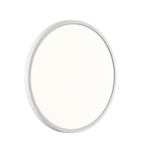 7659/32L MITRA LED SN 551 Светильник пластик/белый LED 32Вт 3000/4000K D400 IP40 ALFA WHITE