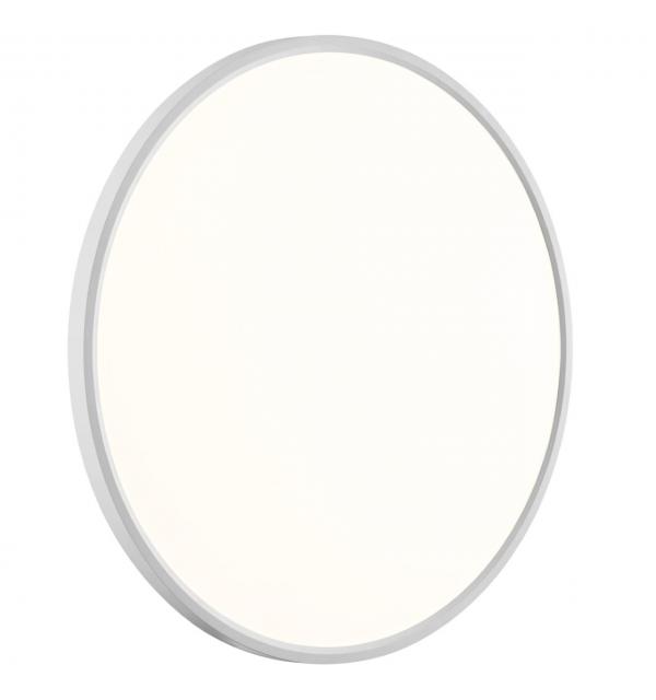 7659/48L MITRA LED SN 551 Светильник пластик/белый LED 48Вт 3000/4000K D600 IP40 ALFA WHITE