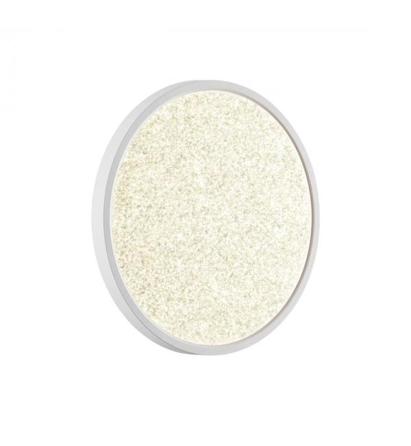 7661/24L MITRA LED SN 555 Светильник пластик/белый LED 24Вт 3000/4000K D300 IP40 OMEGA WHITE