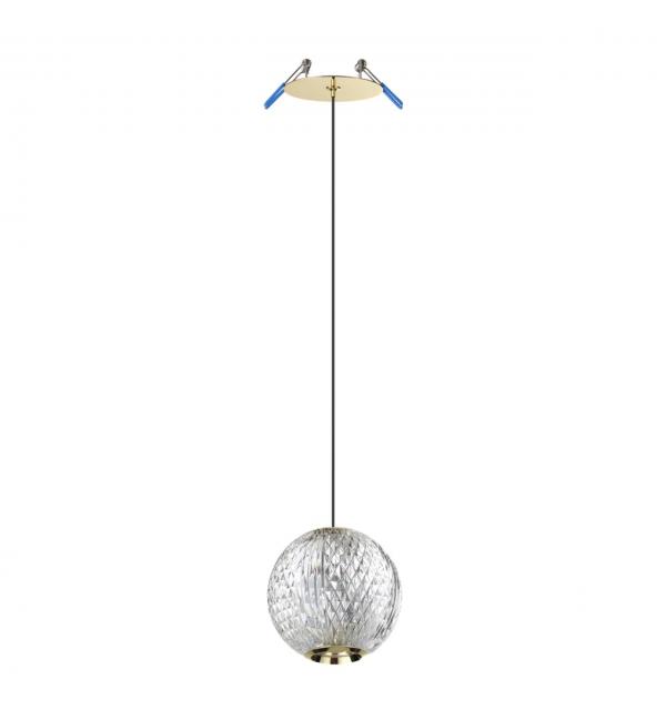 5008/5LA L-VISION ODL24 567 золотой/металл/акрил Подвес LED 5W 4000K 390лм CRYSTAL