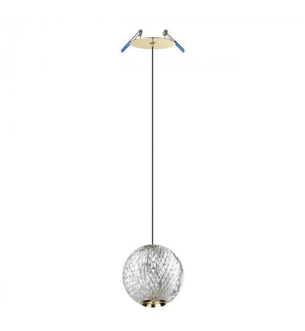 5008/5LA L-VISION ODL24 567 золотой/металл/акрил Подвес LED 5W 4000K 390лм CRYSTAL