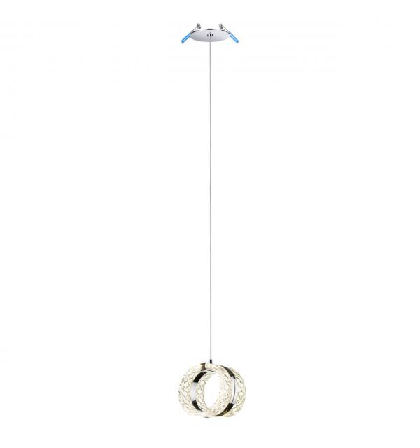5029/8L L-VISION ODL24 000 хром/металл/акрил Подвес LED 8W 4000K 448лм MIRAGE