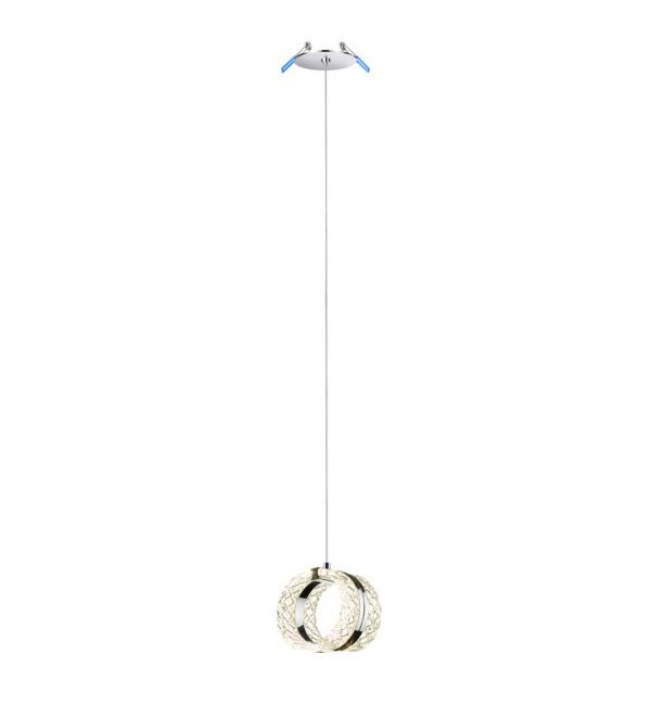 5029/8L L-VISION ODL24 000 хром/металл/акрил Подвес LED 8W 4000K 448лм MIRAGE