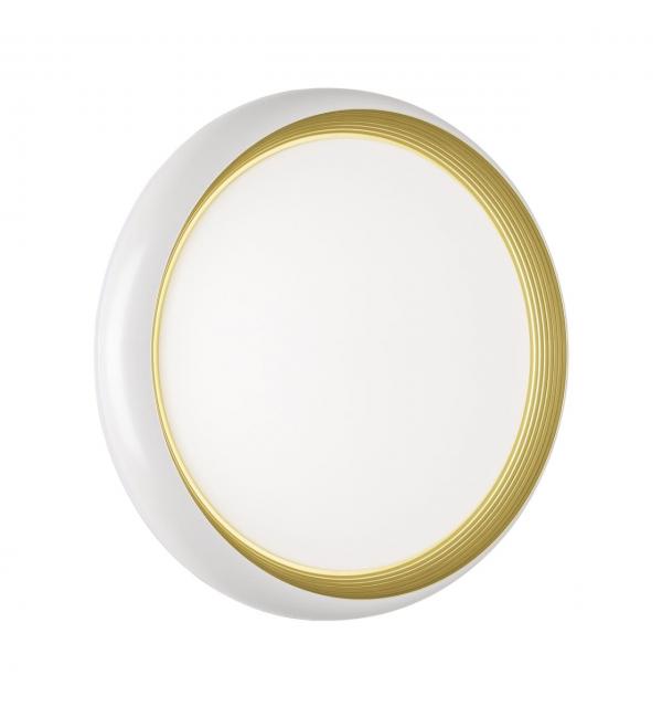 7650/EL PALE SN 141 Светильник пластик/золотой LED 70Вт 3000-6000К D480 IP43 пульт ДУ TOFIQ WHITE
