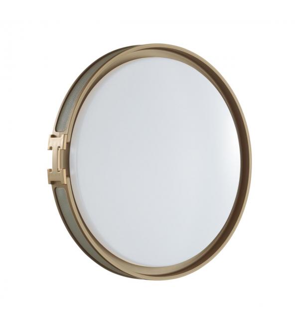 7654/EL COLOR SN 132 Светильник пластик/серый/золот LED 70Вт 3000-6000К D505 IP43 пульт ДУ FAVEMO GREY
