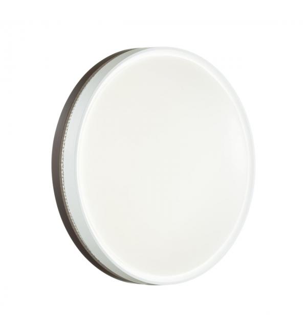 7668/DL COLOR SN 152 Светильник пластик/белый/темно-коричневый LED 48Вт 4000К D415 IP43 NOHAVA BROWN