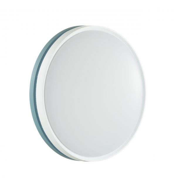 7669/EL COLOR SN 98 Светильник пластик/голубой LED 70Вт 3000-6000К D500 IP43 пульт ДУ NOHAVA BLUE
