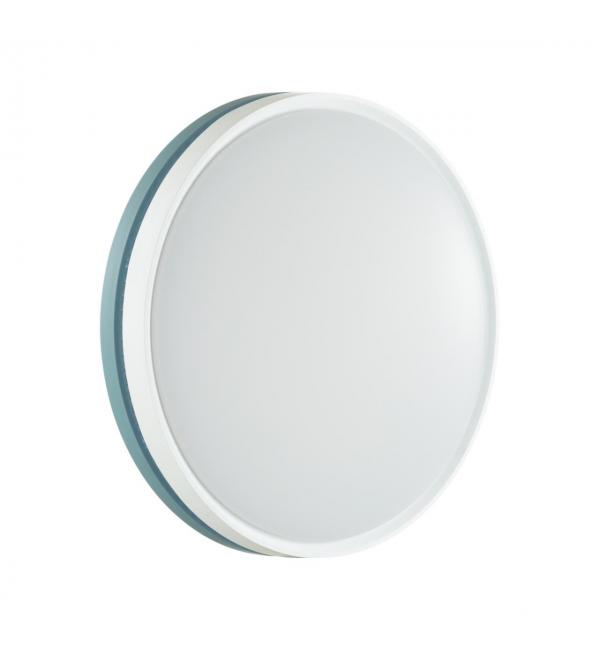 7669/EL COLOR SN 98 Светильник пластик/голубой LED 70Вт 3000-6000К D500 IP43 пульт ДУ NOHAVA BLUE