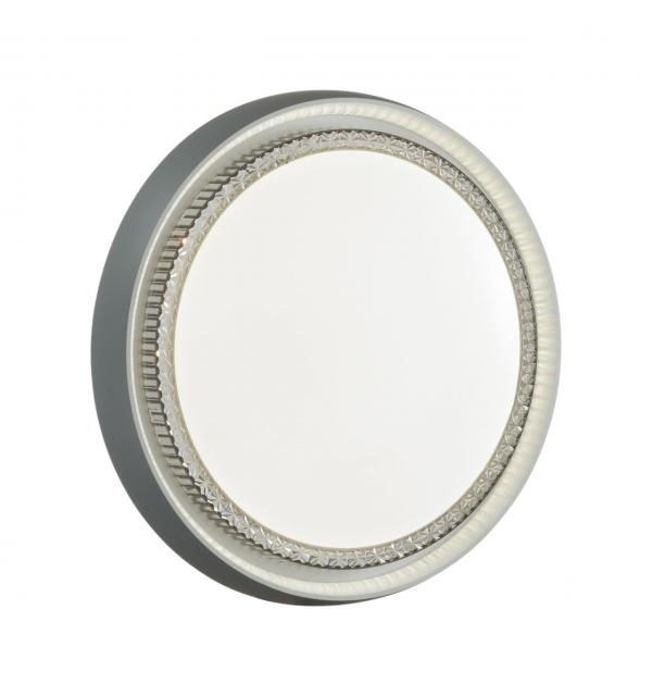 7644/DL PALE SN 000 Светильник пластик/белый/серый LED 48Вт 4000К D425 IP43 RAHIG