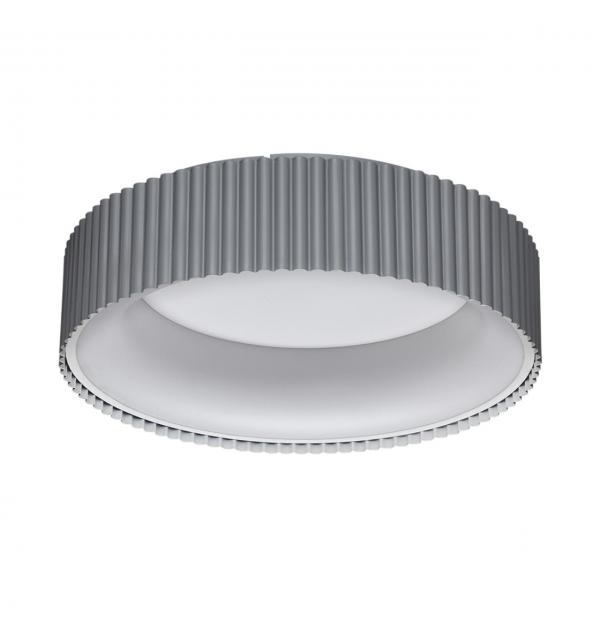 7713/56L AVRA LED SN 574 Светильник металл/акрил/белый/серый LED 56Вт 3000-6500К D460 IP20 пульт ДУ SHARMEL