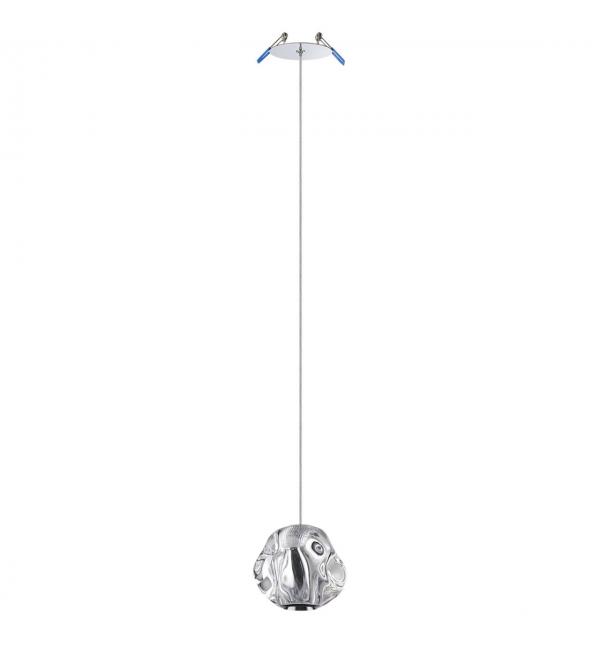 5084/5L L-VISION ODL25 561 хром/прозрачный/металл/акрил Подвес LED 5W 4000K 250Лм JEMSTONE