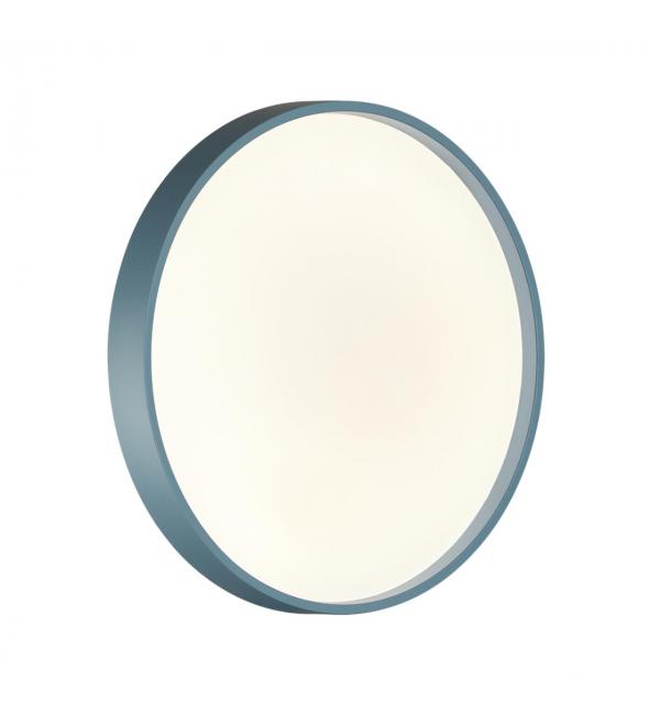 7745/CL COLOR SN 127 Светильник светодиодный потолочный пластик/белый/синий LED 30Вт 4000К D330 IP43 MAVIC