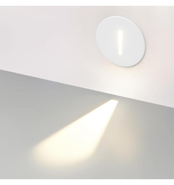7052/3WL HIGHTECH ODL25 339 металл/металл Подсветка лестницы белый IP20 LED 1*3W ESCALA