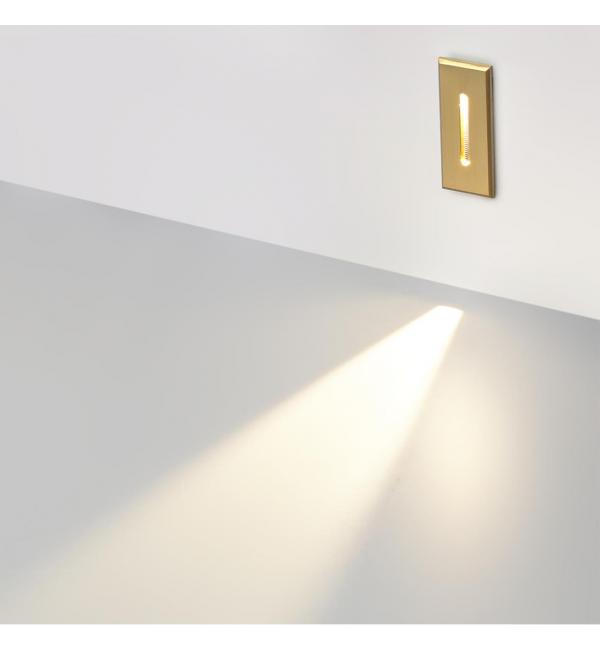 7056/3WL HIGHTECH ODL25 339 металл/металл Подсветка лестницы бронза IP20 LED 1*3W 2700K ESCALA