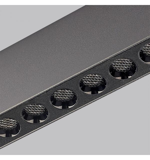 7092/21CL HIGHTECH ODL25 335 Потолочный светильник черный/металл/акрил IP20 LED 13W 988Лм 3000K 220V SMALL