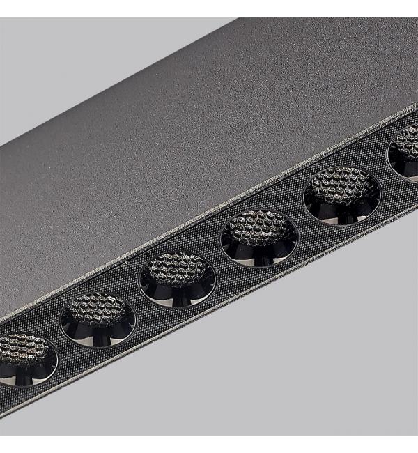 7092/21CL HIGHTECH ODL25 335 Потолочный светильник черный/металл/акрил IP20 LED 13W 988Лм 3000K 220V SMALL