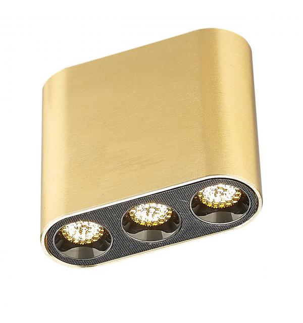7093/8CL HIGHTECH ODL25 335 Потолочный светильник бронзовый/металл/акрил IP20 LED 5W 380Лм 3000K 220V SMALL