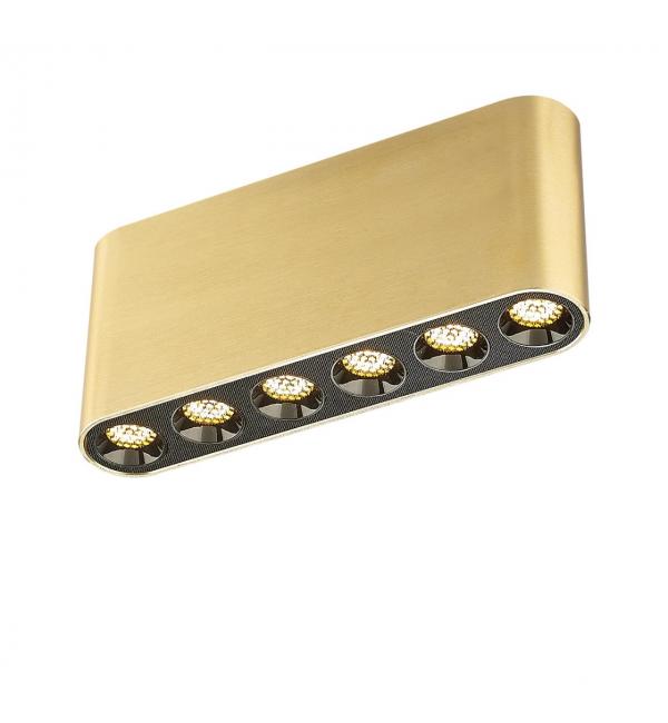 7093/15CL HIGHTECH ODL25 335 Потолочный светильник бронзовый/металл/акрил IP20 LED 9W 690Лм 3000K 220V SMALL