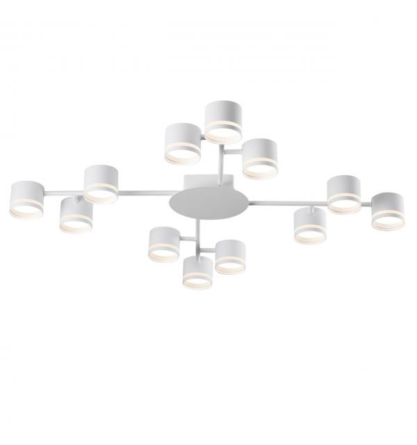 8235/12C COMFI LN26 242 белый, металл Люстра потолочная LED GX53 12*12W 220V GARETA