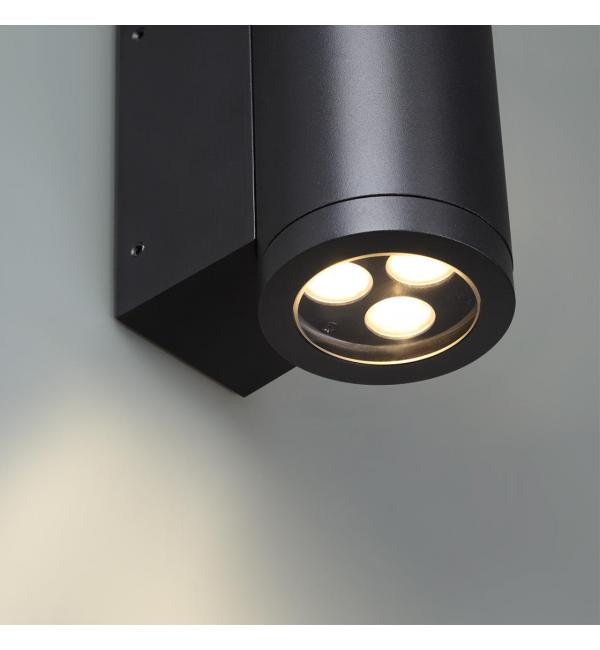 7071/7WL NATURE ODL25 685 Настенный светильник черный/металл IP65 LED 7W 3000K 15° AC85~265V LONG