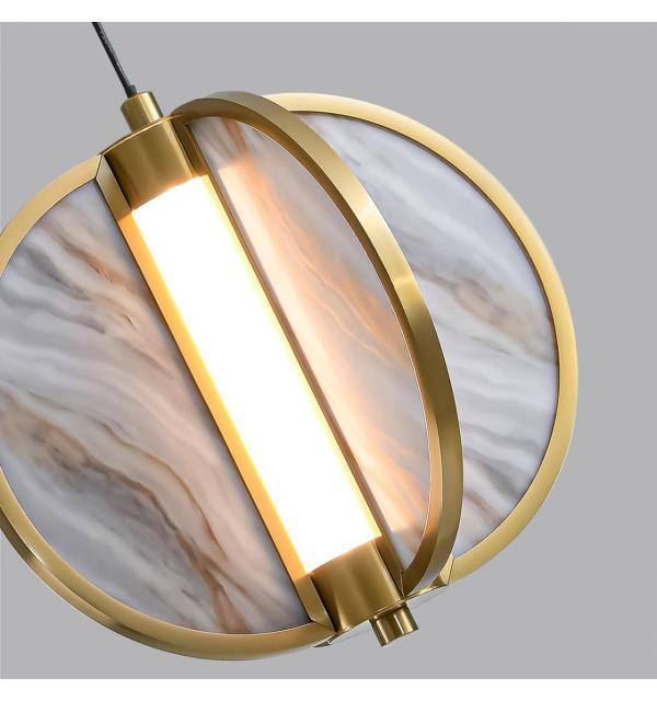 5448/12L L-VISION ODL_EX25 085 Подвесной светильник бронзовый/металл/акрил/искусственный мрамор IP20 LED 12W 3000K 220V TOSCANA