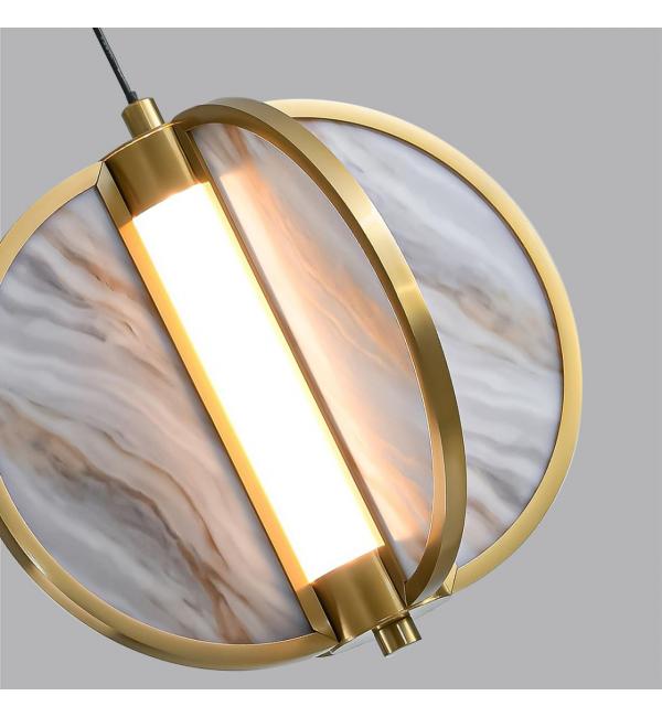5448/12L L-VISION ODL_EX25 085 Подвесной светильник бронзовый/металл/акрил/искусственный мрамор IP20 LED 12W 3000K 220V TOSCANA