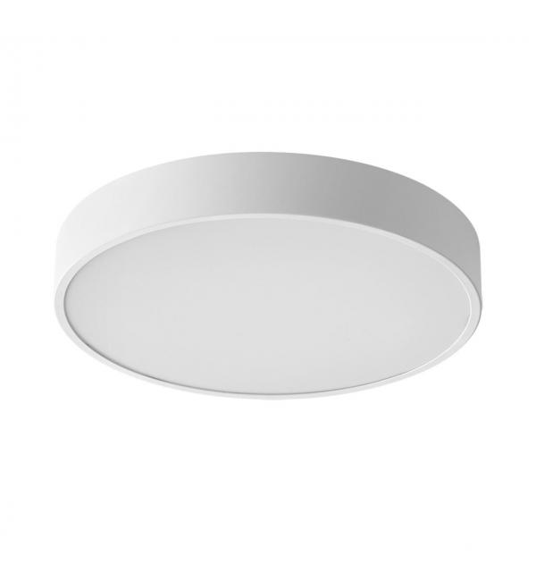 7757/48L MITRA LED SN 539 Светильник металл/акрил/белый LED (40Вт+8Вт) 4000K+4000K D500 IP20 подсветка QUASAR
