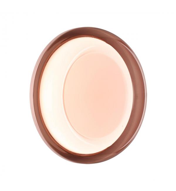 7778/DLN COLOR SN 112 Светильник пластик/белый/розовый LED 48Вт 3000/4000/6000К D400 IP43 CCT PORTMAN