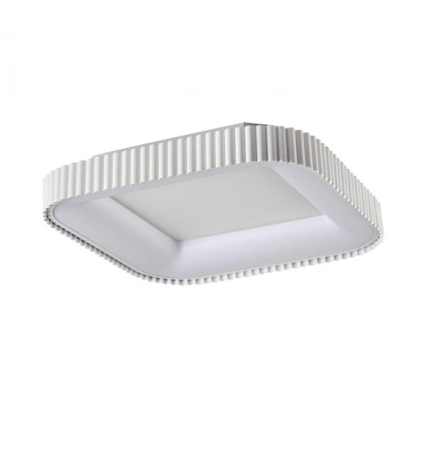 7767/56L AVRA LED SN 578 Светильник металл/белый LED (56Вт+14Вт) 3000-6000K 500х500 IP43 пульт ДУ+подсветка SHARMEL